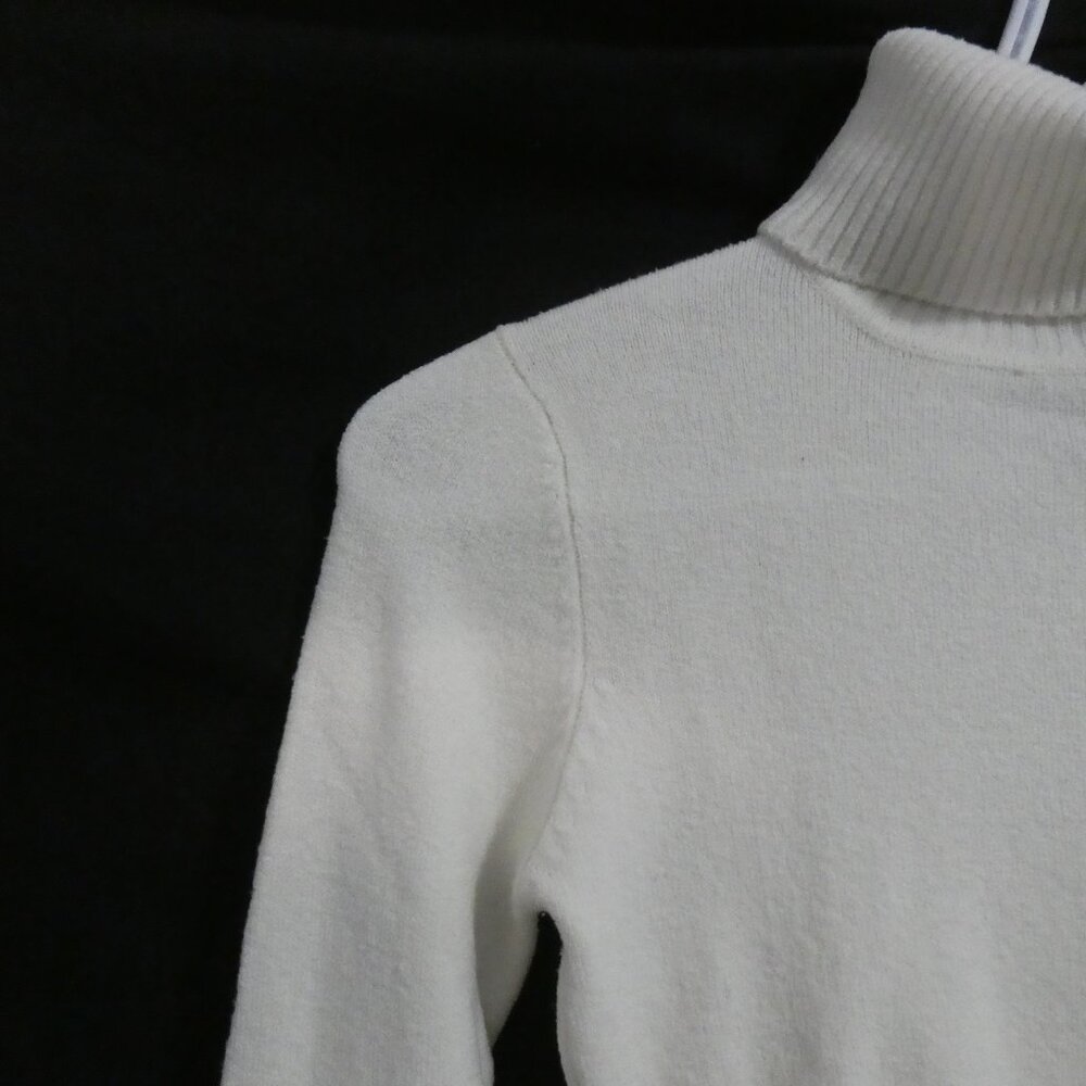 COSTA BLANCA - Knitwear | small - medium | Ivory Ribbed Turtleneck Sweater - Picture 3 of 15